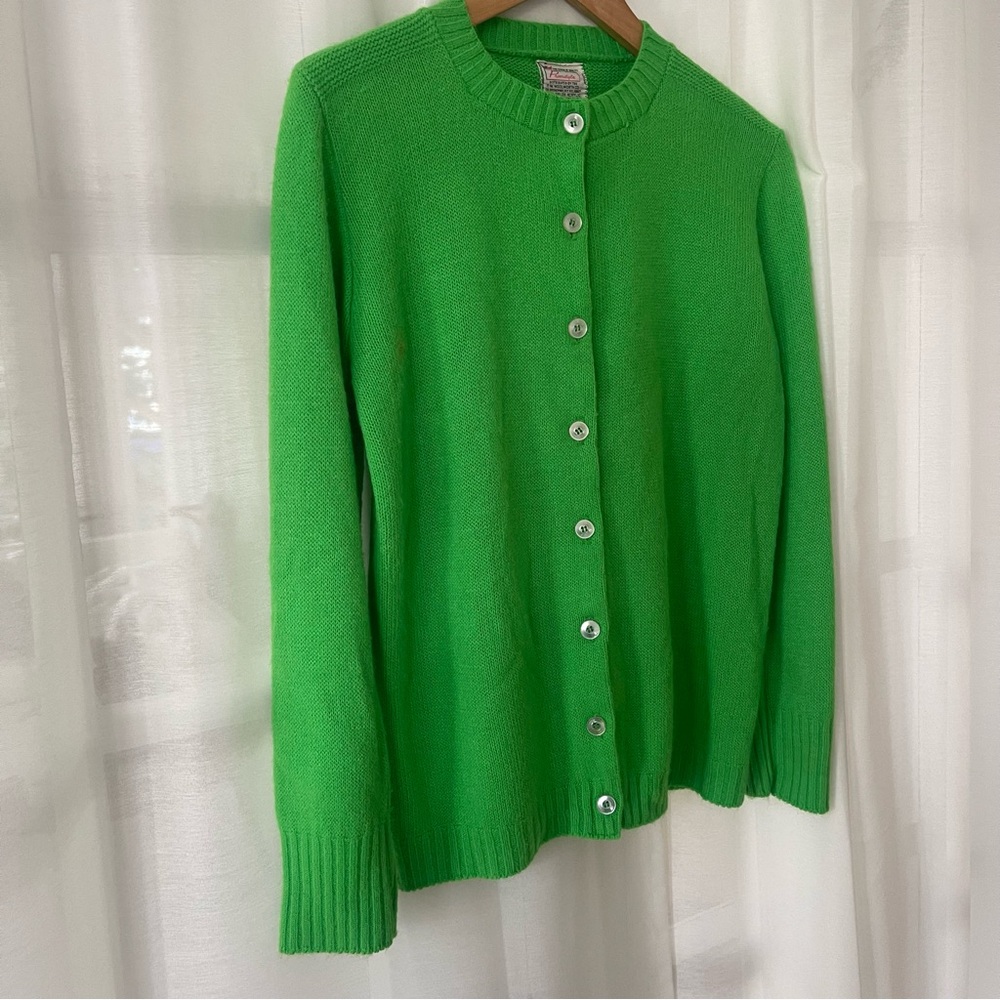 Vintage Green Cardigan